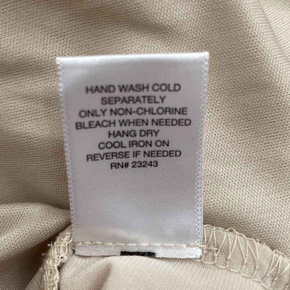 New York & Company Cream Tan Sequin Chevron Design Tank Top, Size Small - Picture 11 of 12